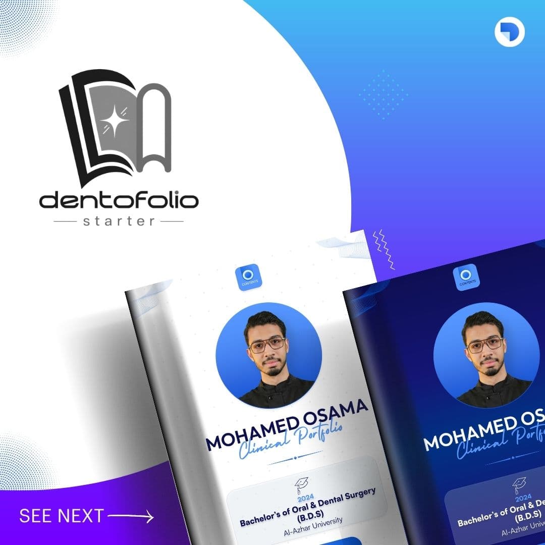 Dentofolio Starter portfolio slide 1